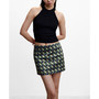 Women's Printed Mini Skirt
