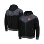 Men's Black Canada Soccer Windrunner Raglan Full-Zip Hoodie