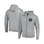 Men's Heather Gray Club America Club Fleece Full-Zip Hoodie