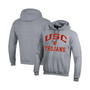 Men's Heather Gray USC Trojans High Motor Pullover Hoodie