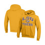 Men's Gold LSU Tigers High Motor Pullover Hoodie