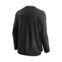 Men's Black Atlanta Falcons Sideline Team Performance Pullover Sweatshirt