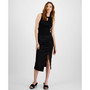 Women's Ruched Side-Slit Pull-On Skirt, Created for Macy's