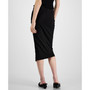 Women's Ruched Side-Slit Pull-On Skirt, Created for Macy's