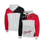 Men's Heather Gray Chicago Bulls Tie-Breaker Pullover Hoodie