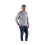 Men's Soft Touch Varsity Crewneck Sweatshirt