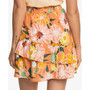 Juniors' Cosmic Glow Again Ruffle-Trim Mini Skirt
