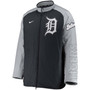 Men's Navy, Gray Detroit Tigers Authentic Collection Dugout Full-Zip Jacket
