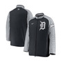 Men's Navy, Gray Detroit Tigers Authentic Collection Dugout Full-Zip Jacket
