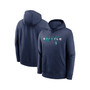 Men's Navy Seattle Mariners Swoosh NeighborHOOD Pullover Hoodie