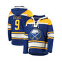 Men's '47 Jack Eichel Royal Buffalo Sabres Player Name and Number Lacer Pullover Hoodie