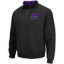 Men's Black Kansas State Wildcats Tortugas Logo Quarter-Zip Jacket