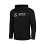 Men's Black Mercedes-AMG Petronas F1 Team 2023 Fleece Pullover Hoodie