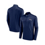 Men's Branded Navy New England Patriots Underdog Quarter-Zip Jacket