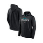 Men's Branded Black San Jose Sharks Authentic Pro Rink Pullover Hoodie