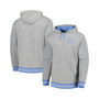 Men's Heather Gray North Carolina Tar Heels Pullover Hoodie