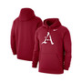 Men's Cardinal Arkansas Razorbacks Big and Tall Alternate Logo Club Pullover Hoodie