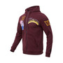 Men's Burgundy Washington Commanders Hometown Full-Zip Hoodie