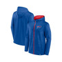 Men's Branded Royal, Red Buffalo Bills Ball Carrier Full-Zip Hoodie