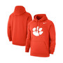 Men's Orange Clemson Tigers Logo Club Pullover Hoodie