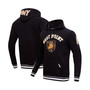 Men's Black Army Black Knights Classic Stacked Logo Pullover Hoodie