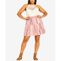 Trendy Plus Size Takamaka Stripe Skirt