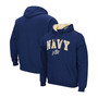 Men's Navy Navy Midshipmen Arch Logo 3.0 Pullover Hoodie