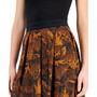 Women's Printed Midi Skirt