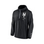 Men's Black New York Mets Night Game Half-Zip Hoodie