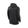 Men's Black Milwaukee Brewers Authentic Collection Travel Performance Full-Zip Hoodie