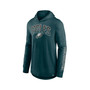 Men's Branded Midnight Green Philadelphia Eagles Front Runner Pullover Hoodie