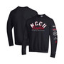 Men's Black North Carolina Central Eagles 2-Hit Powerblend Pullover Sweatshirt