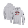Men's Heather Gray Carolina Hurricanes Reverse Weave Pullover Hoodie