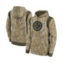 Men's Camouflage Pittsburgh Steelers 2021 Salute To Service Therma Performance Pullover Hoodie