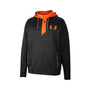 Men's Black Miami Hurricanes Luge 3.0 Quarter-Zip Hoodie