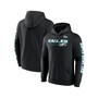 Men's Branded Black Philadelphia Eagles Super Bowl LVII Star Trail Big and Tall Pullover Hoodie
