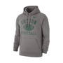 Men's Heathered Gray Oregon Ducks Football Club Pullover Hoodie