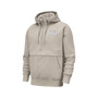 Men's Cream UCLA Bruins Club Half-Zip Hoodie