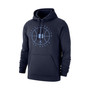 Men's Brand Navy North Carolina Tar Heels Basketball Icon Club Fleece Pullover Hoodie