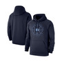 Men's Brand Navy North Carolina Tar Heels Basketball Icon Club Fleece Pullover Hoodie