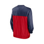 Men's Red, Navy Cleveland Indians Cooperstown Collection V-Neck Pullover