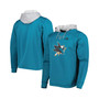 Men's Teal San Jose Sharks Skate Lace Primeblue Team Pullover Hoodie
