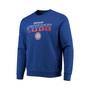 Men's Royal Chicago Cubs Chiseled Zane Pullover Sweatshirt