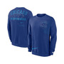 Men's Royal Chicago Cubs Statement Ball Game Fleece Pullover Sweatshirt