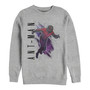 Marvel Men's Avengers Endgame Ant-man Galaxy Action Pose, Crewneck Fleece
