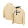 Men's Gold UCF Knights Arch & Logo Pullover Hoodie