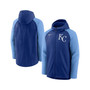 Men's Royal, Kansas City Royals Authentic Collection Performance Raglan Full-Zip Hoodie