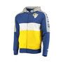 Men's Royal, Gold Los Angeles Rams Playoffs Color Block Full-Zip Hoodie