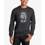 Men's Elon Musk Word Art Crew Neck Sweatshirt