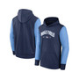 Men's Navy Chicago Cubs Authentic Collection Therma City Connect Performance Pullover Hoodie